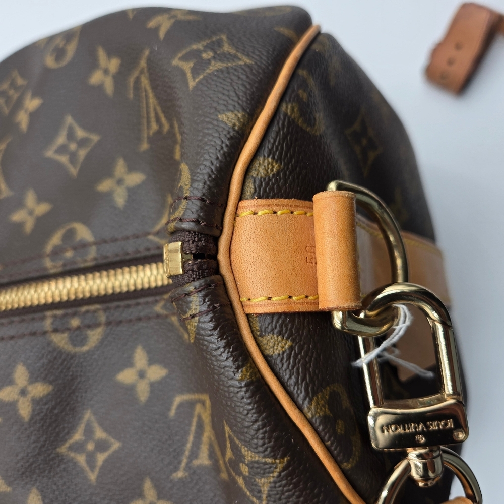 COA INCLUDED - Louis Vuitton Boston Bag/50 Monogram Keepall Bandouliere M41416 - Picture 14 of 17